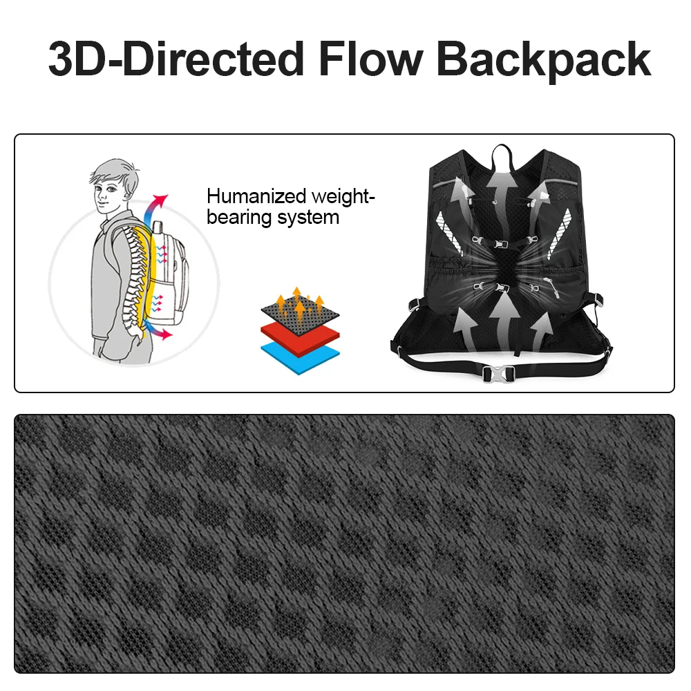 Ultralight hiking backpack weighing under 4 pounds on a scale.